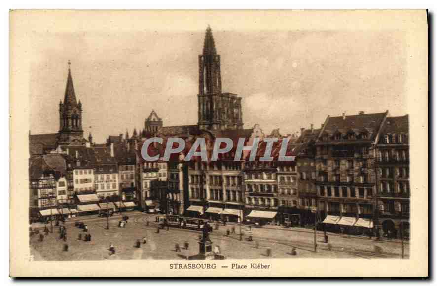 CPA Strasbourg place Kleber 