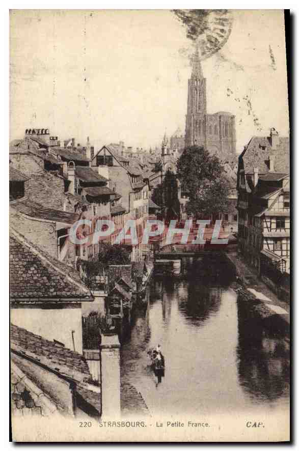 CPA Strasbourg la petite France 