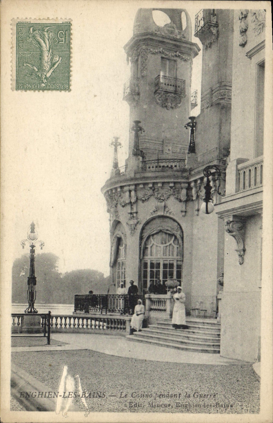 Enghien-les-Bains — Le Casino pendant la Guerre — Edit. Mineur, Enghien-les-Bains