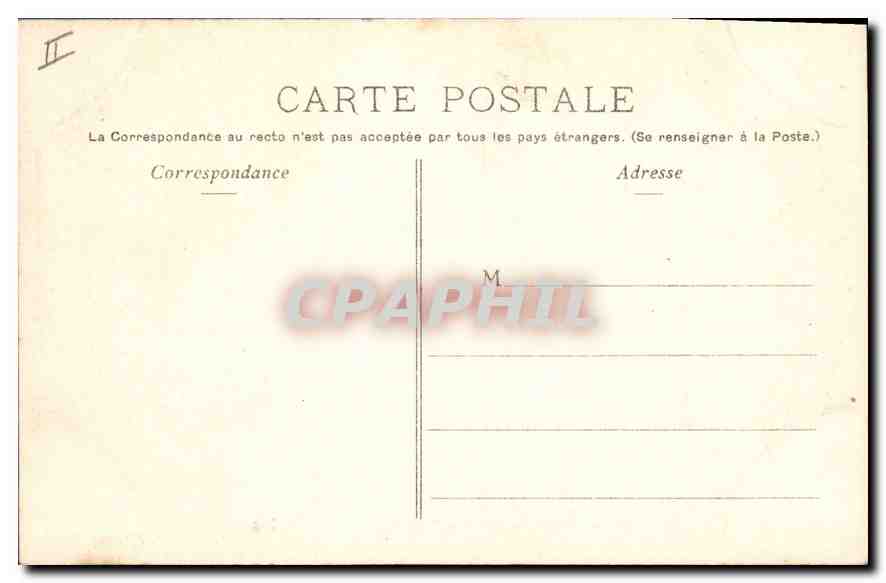 CPA Enghien les Bains promenade au bord du lac  — Verso