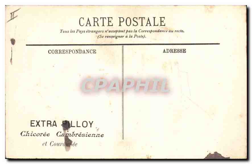 CPA Enghien le lac et le casino  — Verso