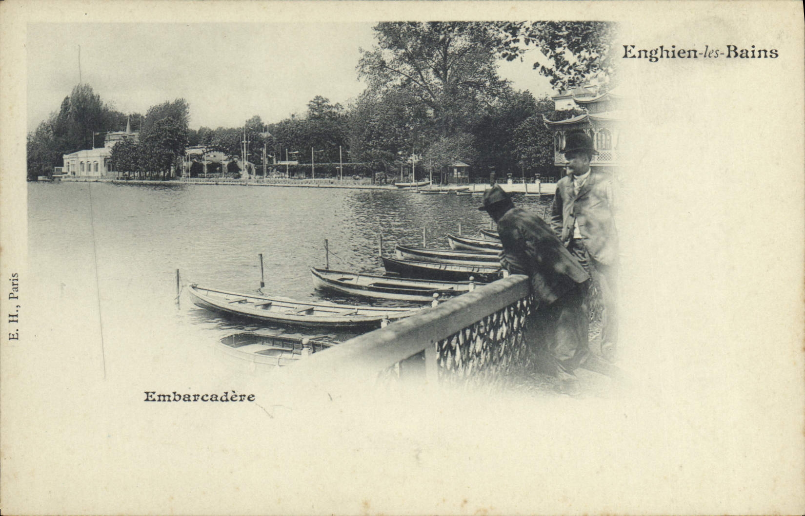 Embarcadère — Enghien-les-Bains — E.H. Paris