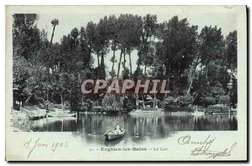 Enghien-les-Bains — Le Lac — E. H. Paris, n°31