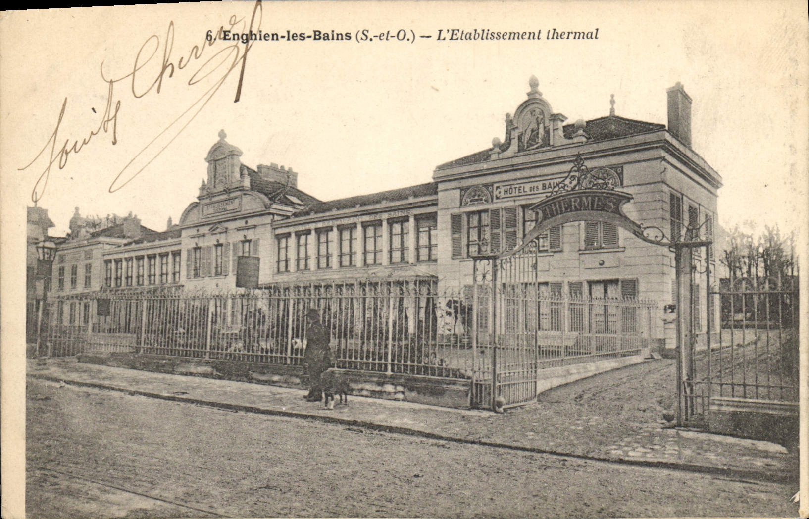 Enghien-les-Bains (S.-et-O.) — L'Établissement thermal — Hôtel des Thermes