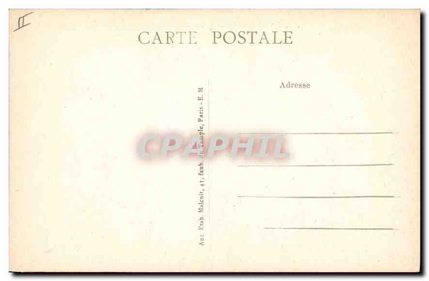 Enghien-les-Bains — Le Lac et la Promenade — E.M. — Rückseite
