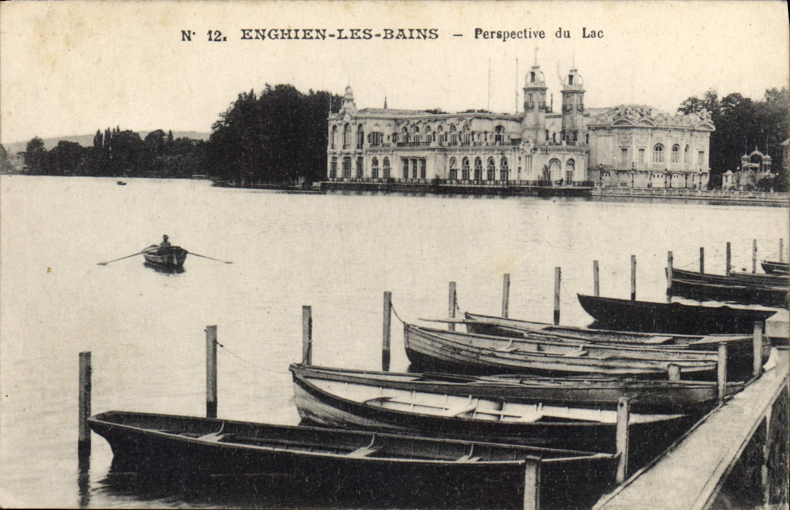 Enghien-les-Bains — Perspective du Lac — N° 12