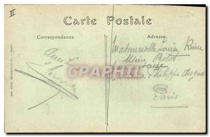 CPA Enghien les Bains le casino  — Rückseite