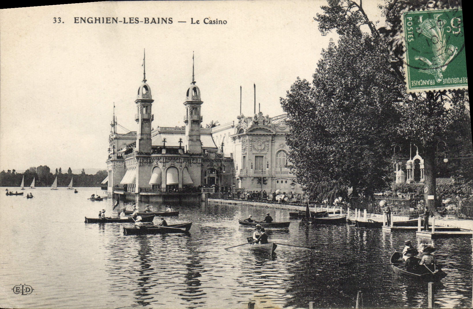 Enghien-les-Bains — Le Casino — Éditeur ELD, n°33