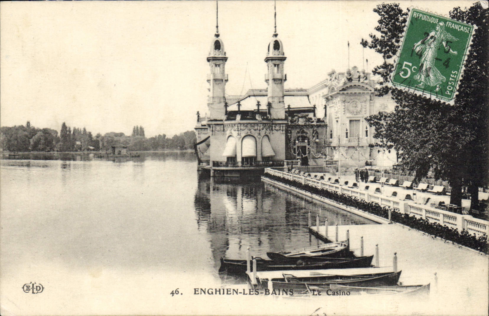 Enghien-les-Bains — Le Casino — Éditeur ELP, n°46