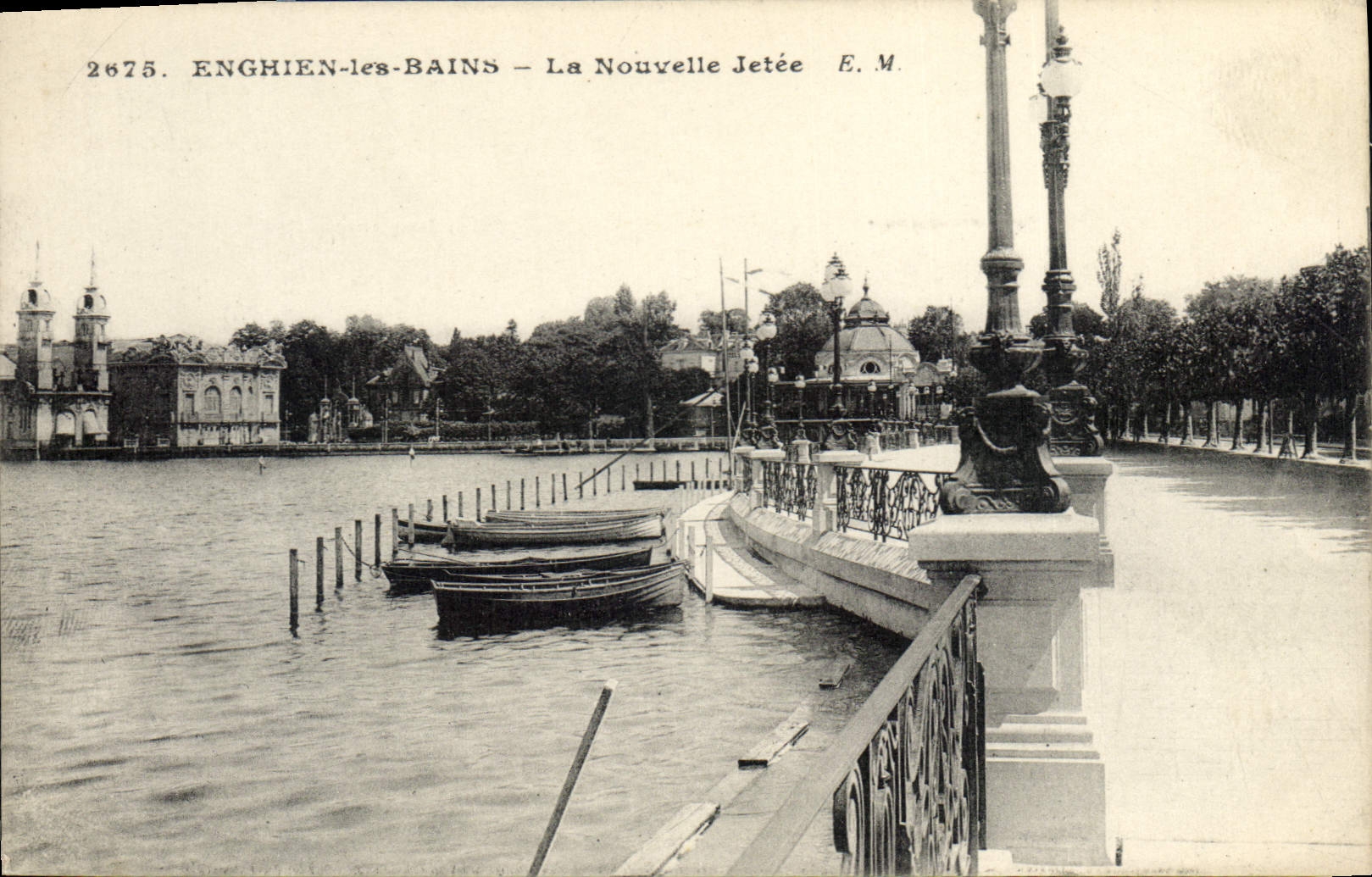 Enghien-les-Bains — La Nouvelle Jetée — E. M. — n° 2675