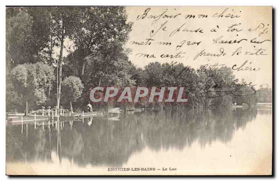 Enghien-les-Bains — Le Lac — Éditeur non identifié