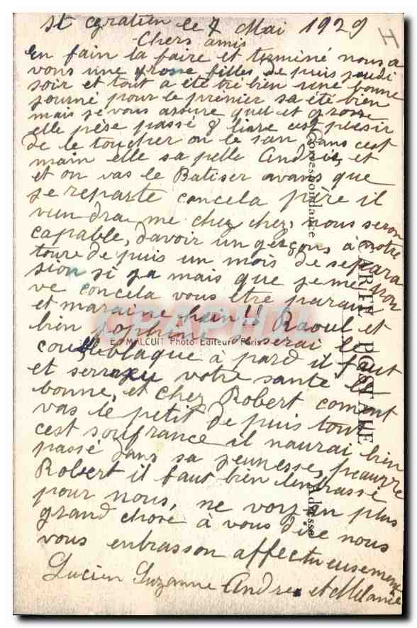 CPA Enghien Saint Gratien S et O un coin du lac  — Verso