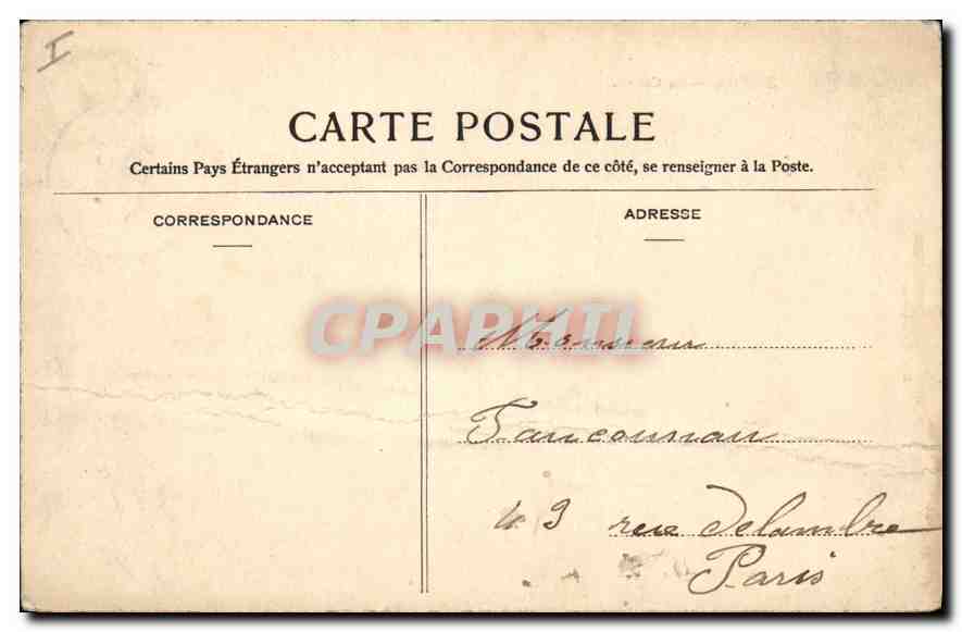 CPA Enghien le casino  — Verso