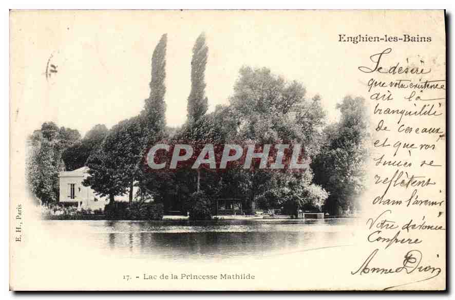 Lac de la Princesse Mathilde — Enghien-les-Bains — E.H. Paris, n°17