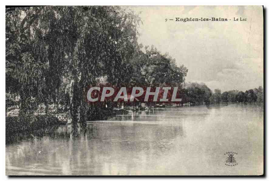 CPA Enghien les Bains le lac 