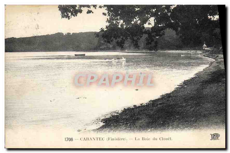 CPA Carantec Finistere la Baie du Clouet 