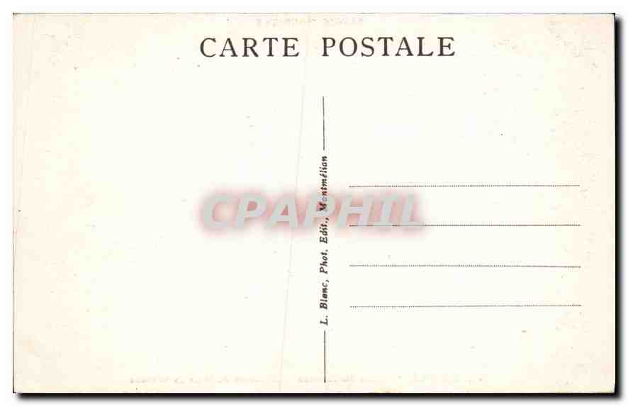 CPA Savoie Tourisme Chambery les Charemettes la chambre de Mme de Warens  — Rückseite