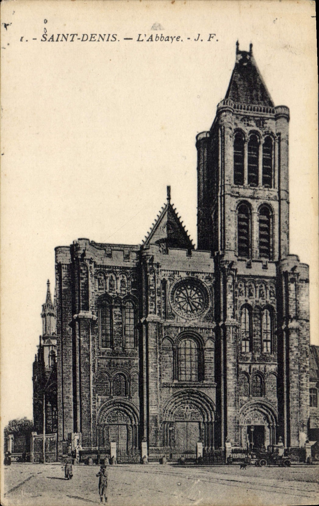 CPA Saint Denis l'Abbaye 