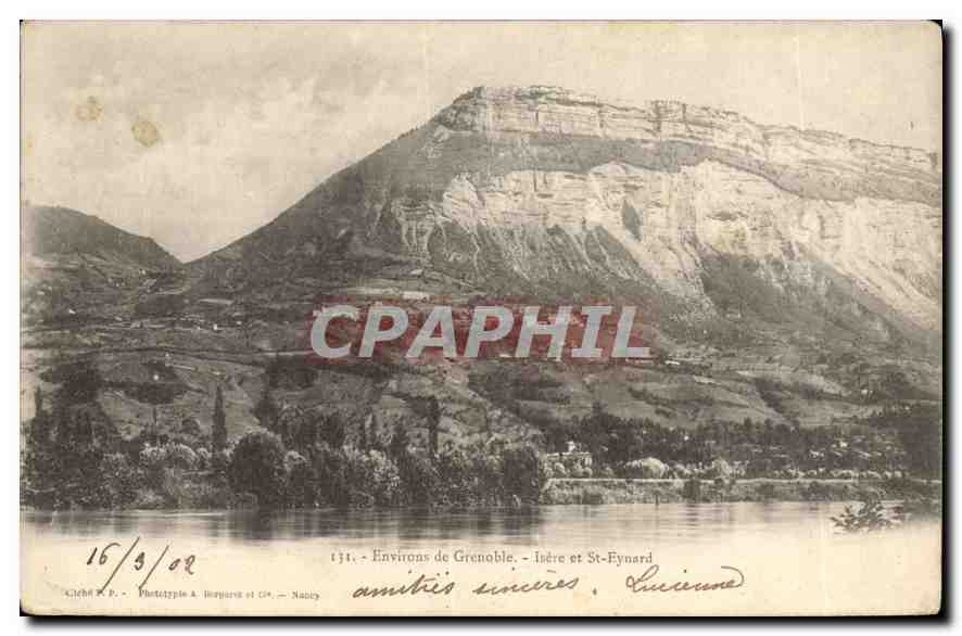 CPA Environs de Grenoble Isere et St Eynard 