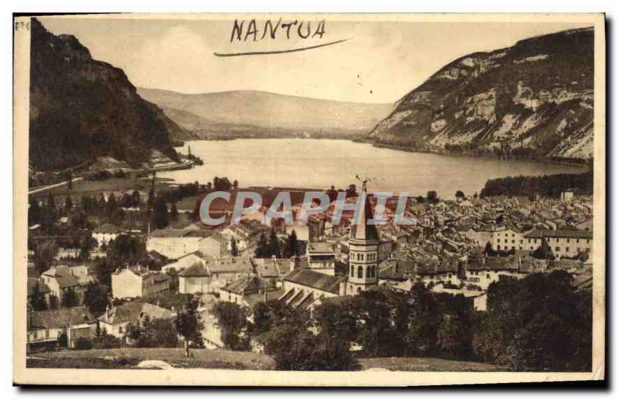 CPA Nantua vue generale 