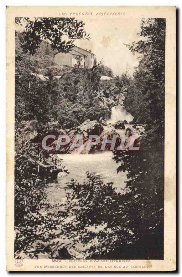 CPA Les pyrenees Ariegeoises environs d'Ax les Thermes 