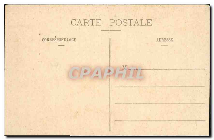 CPA Lourdes l'Esplanade  — Verso