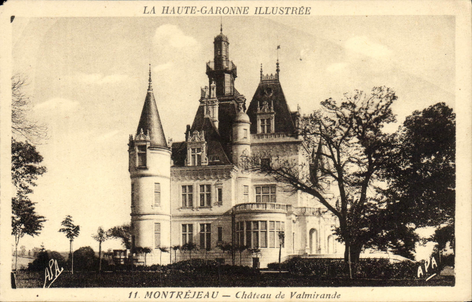Montréjeau — Schloss Valmirande — La Haute-Garonne Illustrée