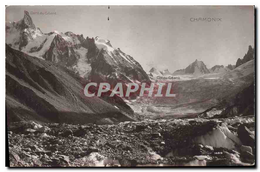 CPA Charminix Col de Geant 