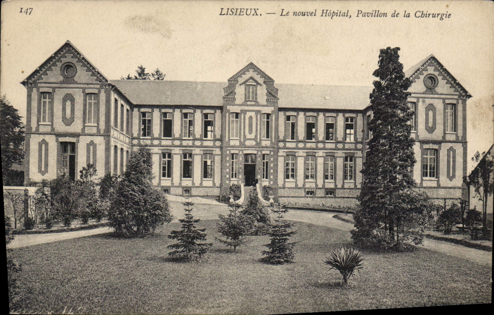 Lisieux — Le nouvel Hôpital, Pavillon de la Chirurgie