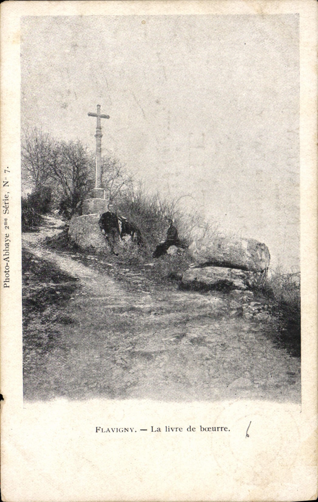 CPA Flavigny la Livre de Boeurre 