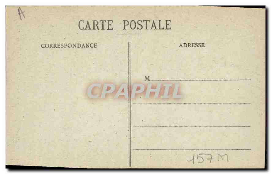 CPA Dijon Puits de Moise Moise et David par Claus Sluter  — Verso