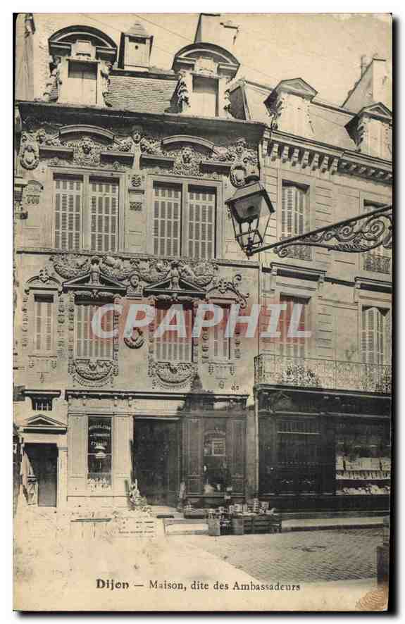 CPA Dijon maison dite des Ambassadeurs 