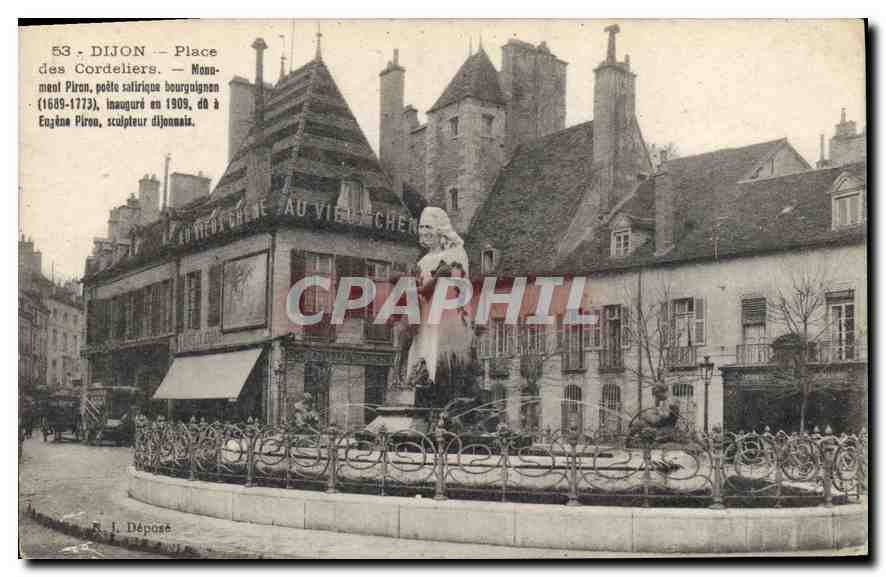 CPA Dijon Place des Cordeliers 