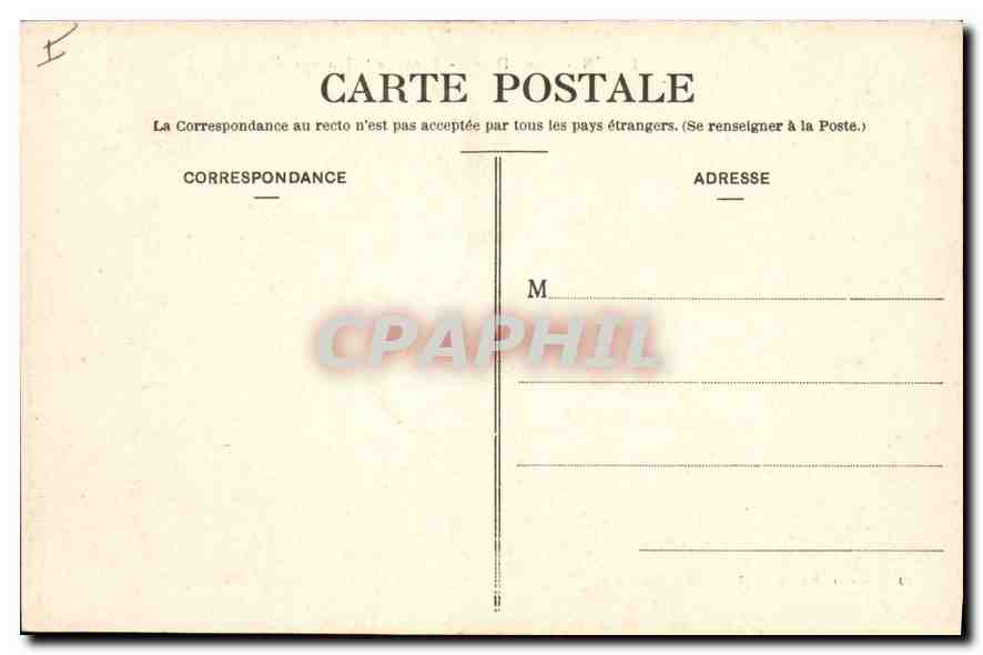 CPA Dijon Place darcy Fontaine Jeunesses  — Rückseite