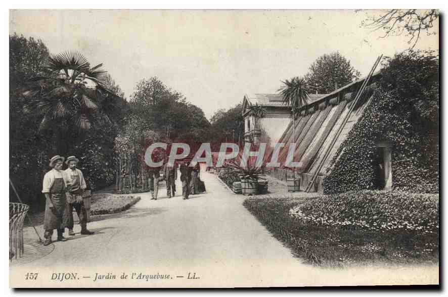 CPA Dijon Jardin de l'Arquebuse 