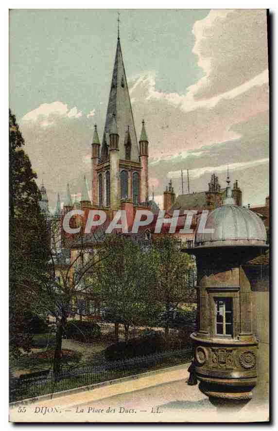 CPA Dijon La Place des Ducs 