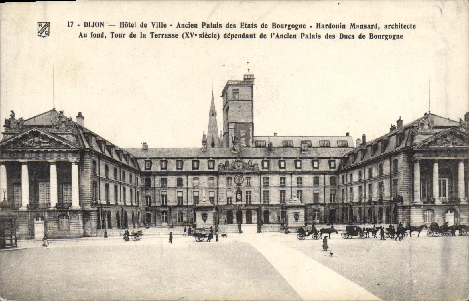 CPA Dijon Hotel de Ville ancien palais des etats de bourgogne 
