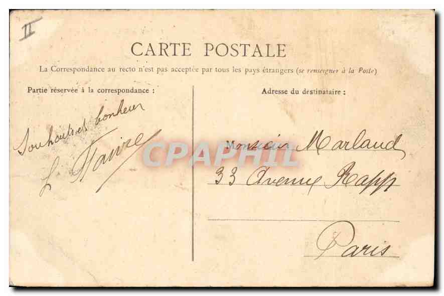 CPA Dijon vue generale  — Rückseite