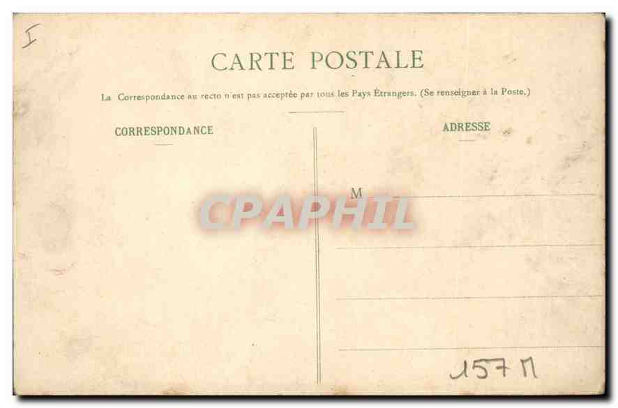 CPA Dijon Ancien Palais des Ducs de Bourgogne et tour des Etats  — Rückseite