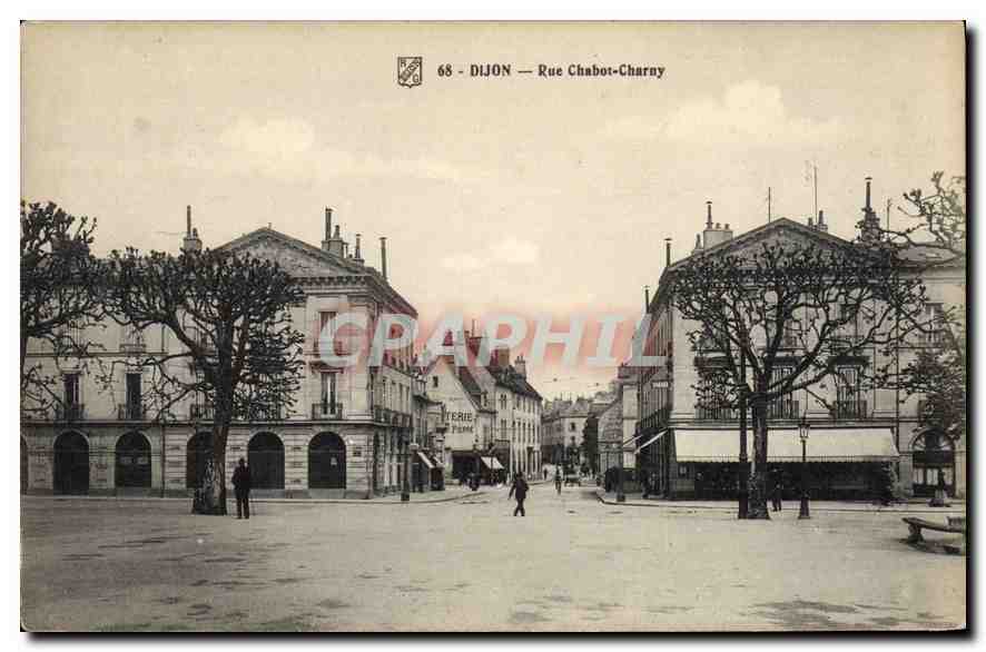 CPA Dijon Rue Chabot Charny 