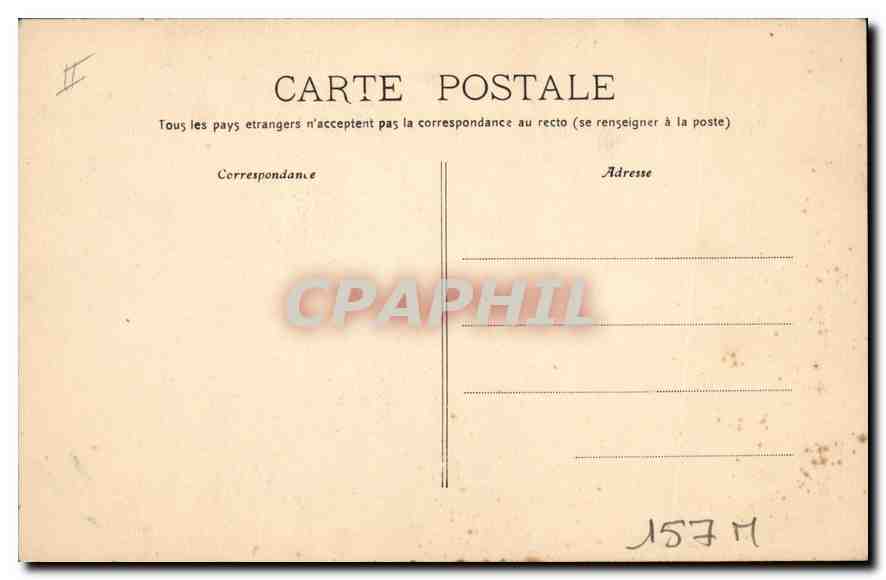 CPA Dijon Place des Ducs Echauguette et Clocher Notre Dame  — Rückseite