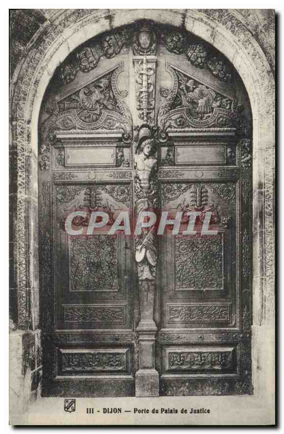 CPA Dijon Porte du Palais de Justice 