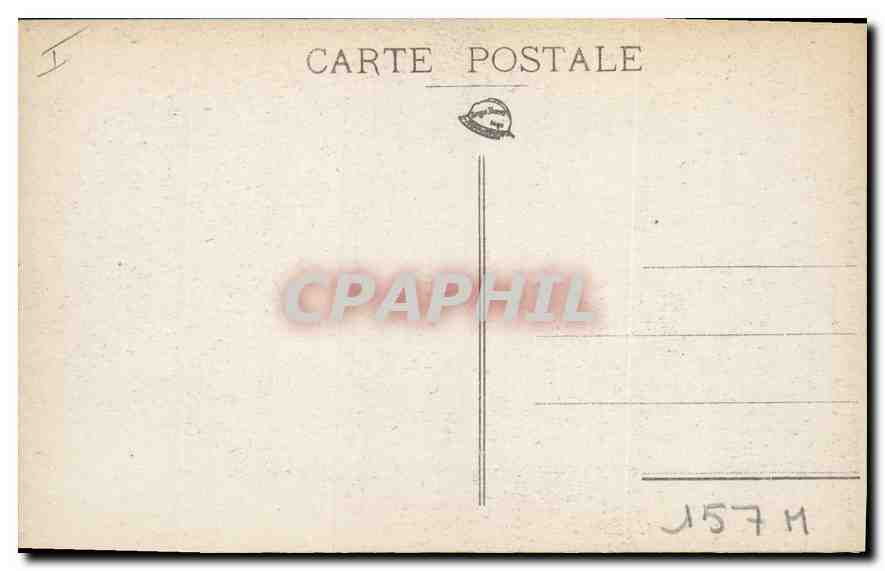 CPA Dijon Echauguette Place des Ducs  — Rückseite
