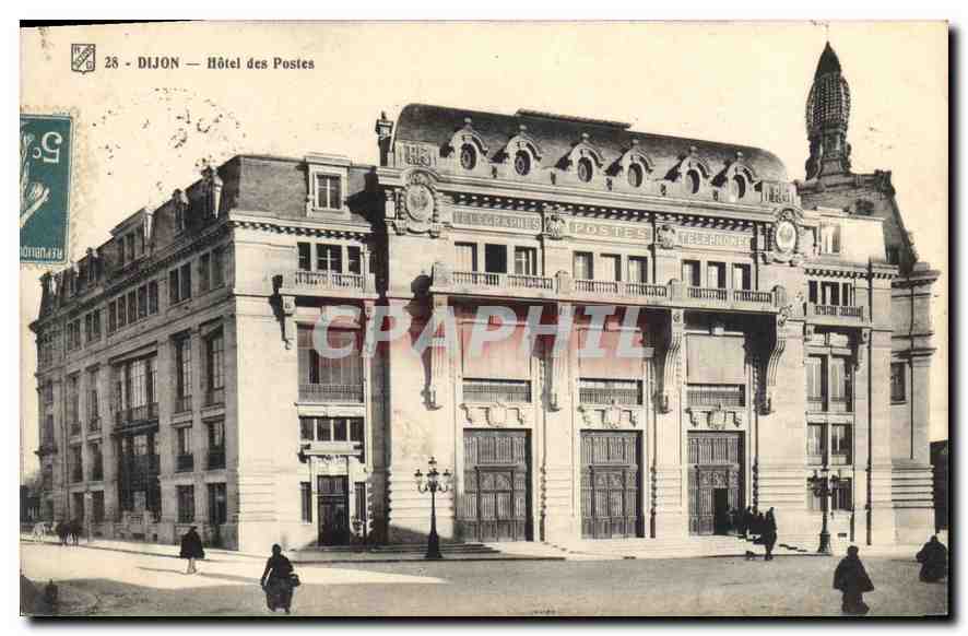 CPA Dijon Hotel des Postes 