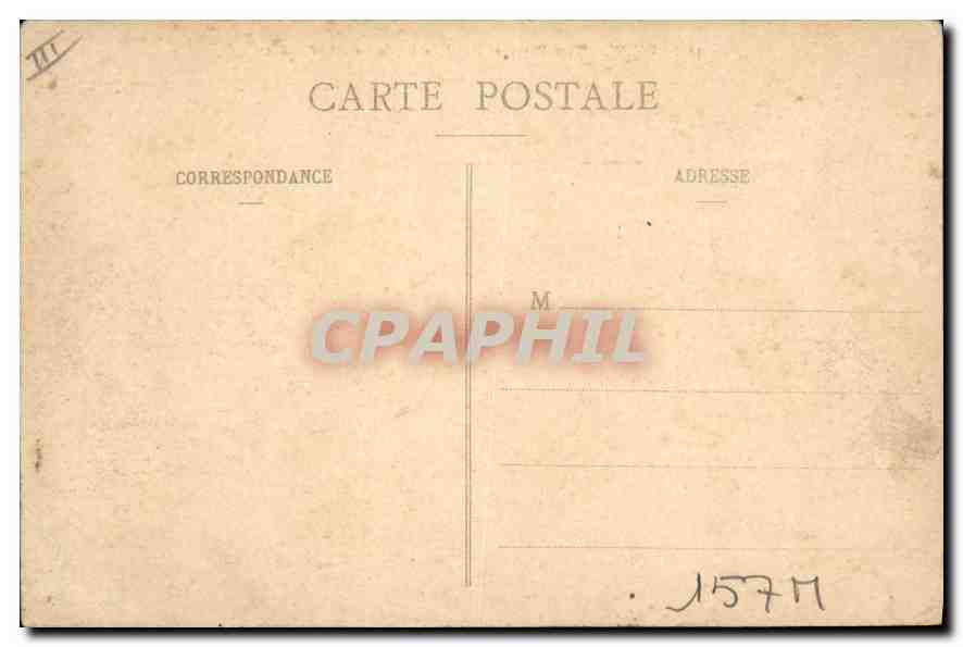 CPA Dijon Place Darcy et Hotel de la Cloche  — Rückseite