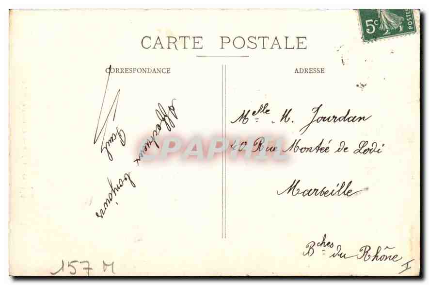CPA Dijon Le Puits de Moise  — Verso