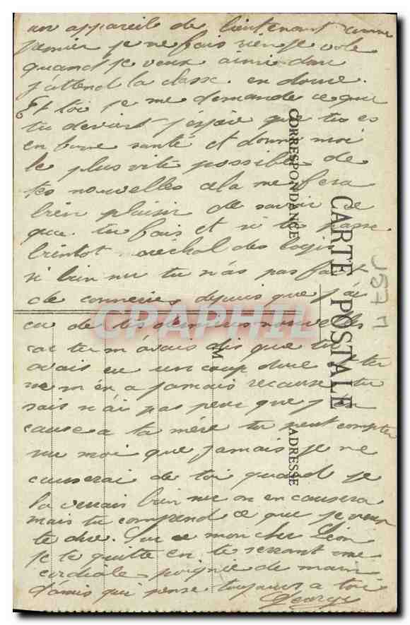 CPA Dijon Jacquemart  — Verso