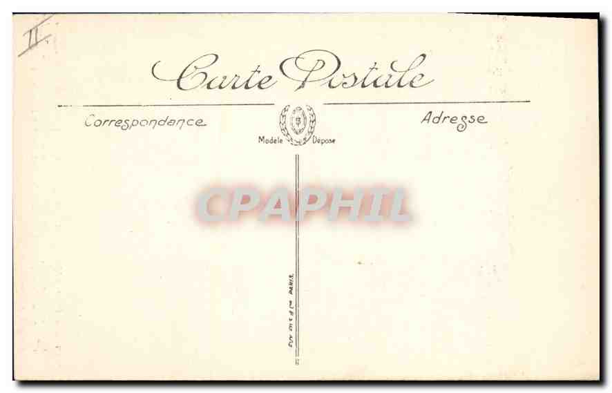 CPA La Provence Les Baux Hotel de Manville monument historique  — Verso