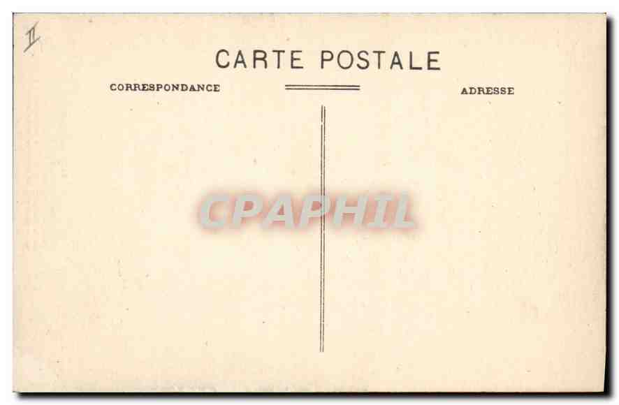 CPA Les Baux Hotel des Manvilles XVI siecle  — Verso
