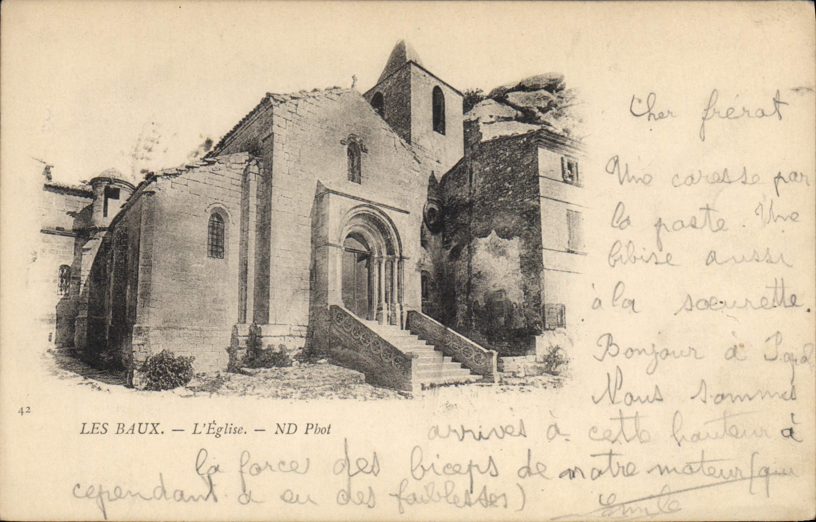 Les Baux — L'Église — ND Phot, n°42